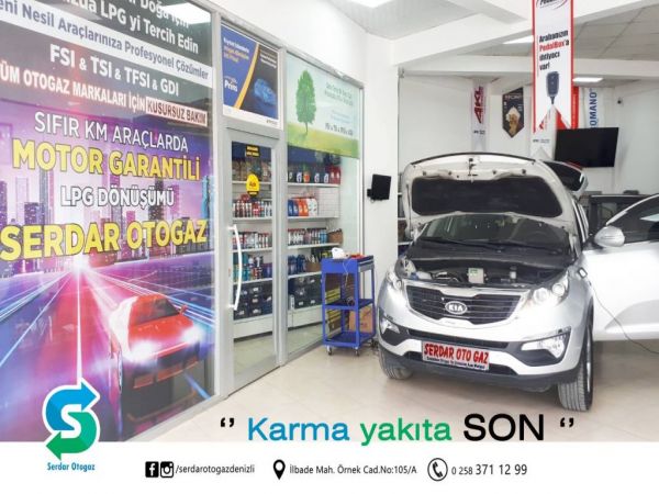 KIA SPORTAGE LPG montaj resimleri